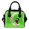 I Love My Seattle Seahawks To The Moon And Back Shoulder Handbags - Best Funny Store