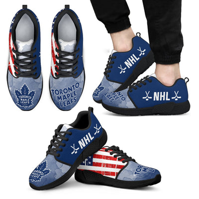 Simple Fashion Toronto Maple Leafs Shoes Athletic Sneakers