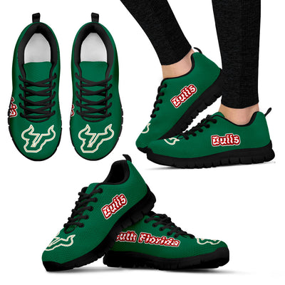 Magnificent South Florida Bulls Amazing Logo Sneakers