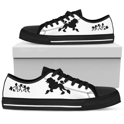 My Poodles Ate Your Stick Family Low Top Shoes