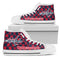 Puzzle Logo With Washington Capitals High Top Shoes
