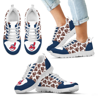 Great Football Love Frame Cleveland Indians Sneakers