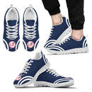Lovely Curves Stunning Logo Icon New York Yankees Sneakers