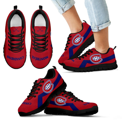 Montreal Canadiens Line Logo Sneakers