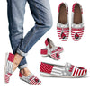 American Flag Ball State Cardinals Casual Shoes