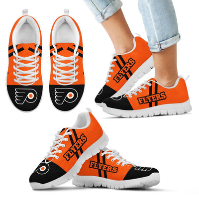 Line Stripe Logo Bottom Philadelphia Flyers Sneakers