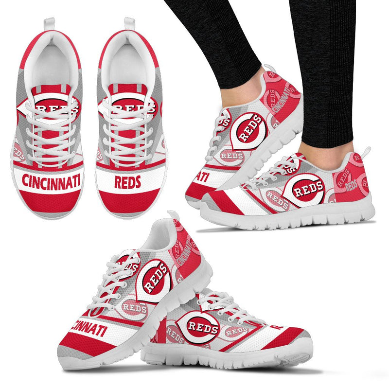 Three Impressing Point Of Logo Cincinnati Reds Sneakers
