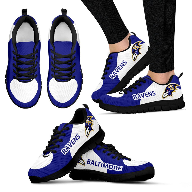 Baltimore Ravens Top Logo Sneakers