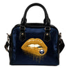 Beautiful Lips Elegant Logo Buffalo Sabres Shoulder Handbags