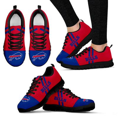 Line Stripe Logo Bottom Buffalo Bills Sneakers