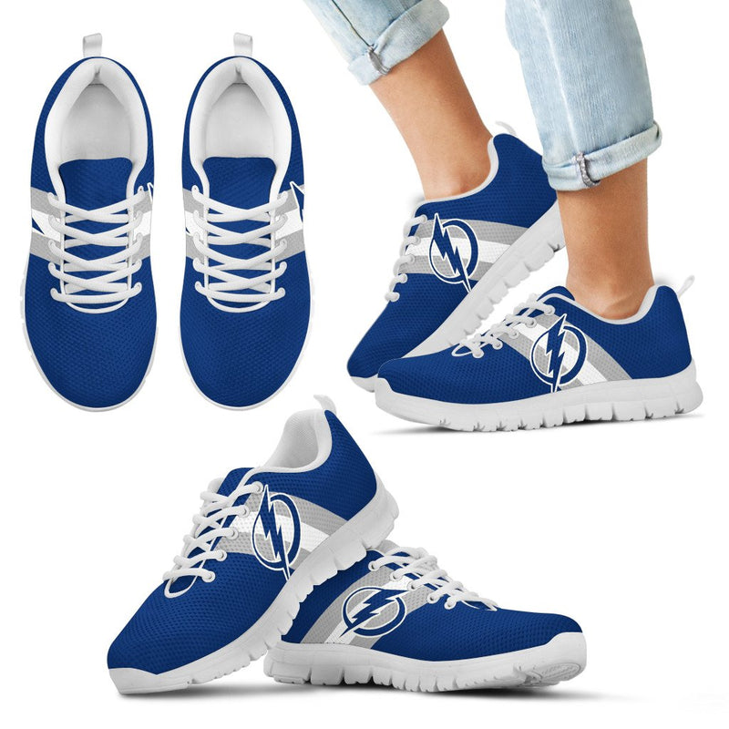 Three Colors Vertical Tampa Bay Lightning Sneakers