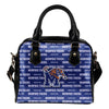 Nice Little Logo Memphis Tigers Shoulder Handbags