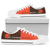 Cool Simple Design Vertical Stripes Cleveland Browns Low Top Shoes