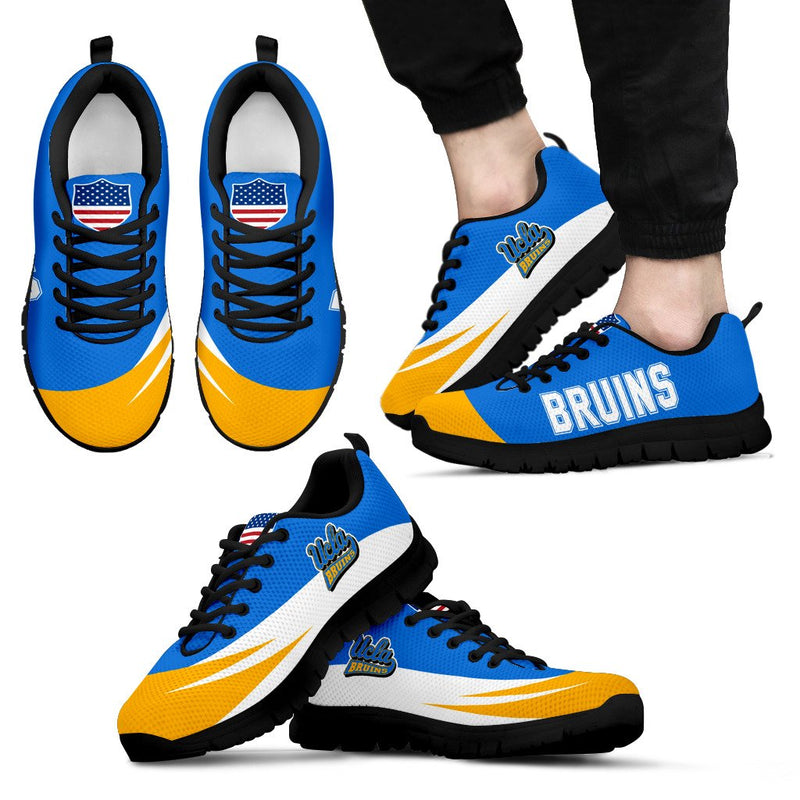 Awesome Gift Logo UCLA Bruins Sneakers
