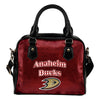 Love Icon Mix Anaheim Ducks Logo Meaningful Shoulder Handbags