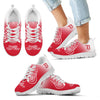 Colorful Unofficial Detroit Red Wings Sneakers