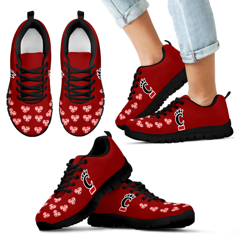 Love Extreme Emotion Pretty Logo Cincinnati Bearcats Sneakers