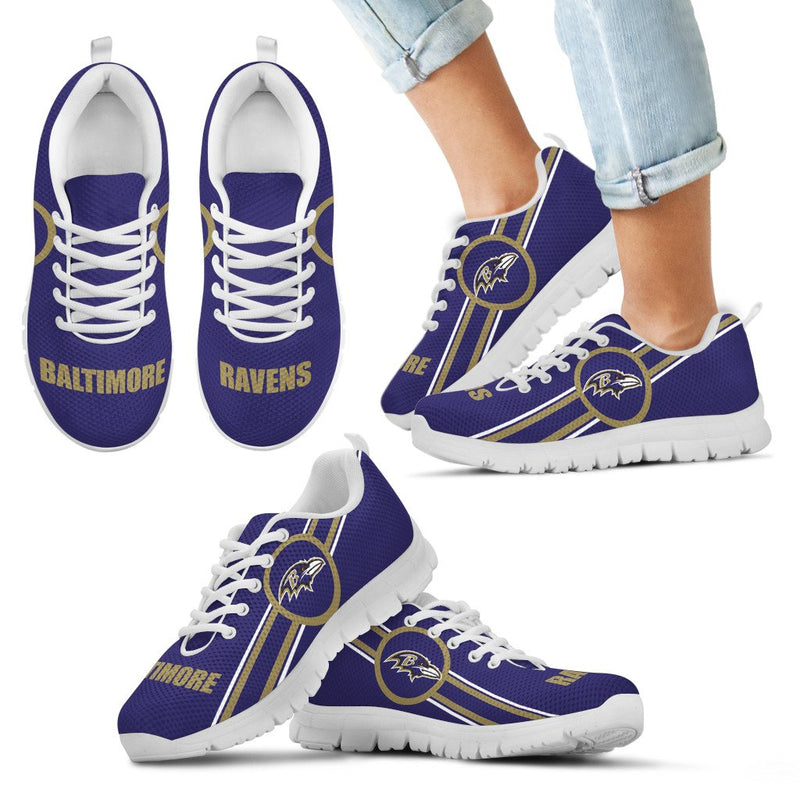 Fall Of Light Baltimore Ravens Sneakers