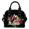 Floral Rose Valentine Logo Arizona Coyotes Shoulder Handbags