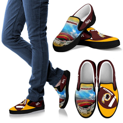 Proud Of Stadium Washington Redskins Slip-on Shoes