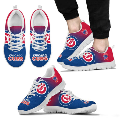 Colorful Unofficial Chicago Cubs Sneakers