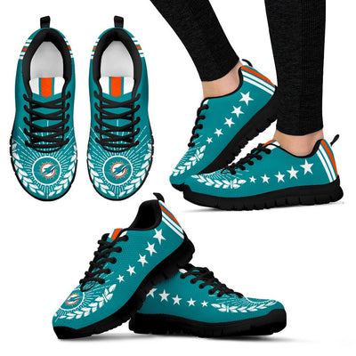 Line Of Stars Victory Miami Dolphins Sneakers