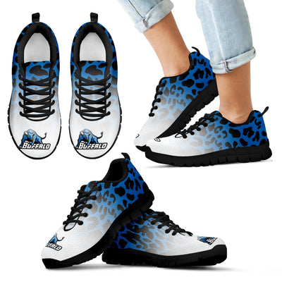 Leopard Pattern Awesome Buffalo Bulls Sneakers