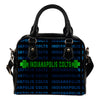 Colorful Indianapolis Colts Stunning Letters Shoulder Handbags