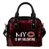 Deep My Perfectly Love Valentine Fashion Chicago Bears Shoulder Handbags