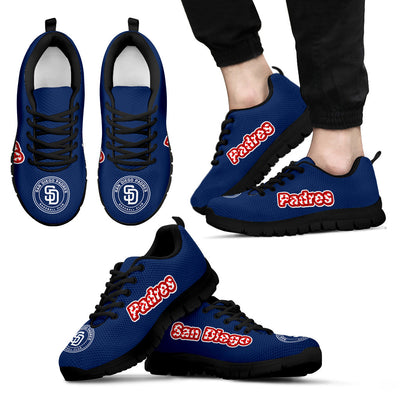 Magnificent San Diego Padres Amazing Logo Sneakers