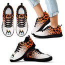 Leopard Pattern Awesome Miami Marlins Sneakers