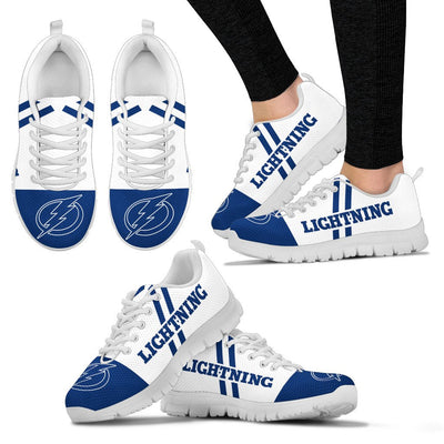 Line Stripe Logo Bottom Tampa Bay Lightning Sneakers