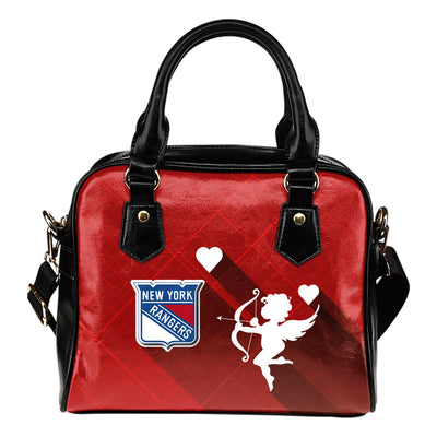 Superior Cupid Love Delightful New York Rangers Shoulder Handbags