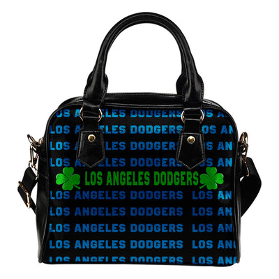 Colorful Los Angeles Dodgers Stunning Letters Shoulder Handbags