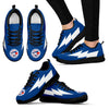 Gorgeous Toronto Blue Jays Sneakers Thunder Lightning Amazing Logo