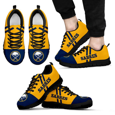 Line Stripe Logo Bottom Buffalo Sabres Sneakers