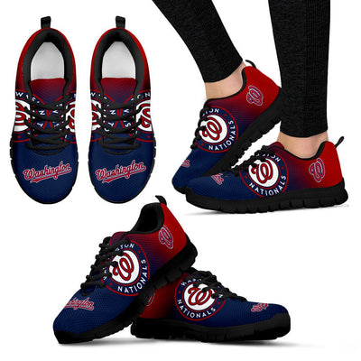 Colorful Unofficial Washington Nationals Sneakers