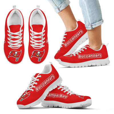 Magnificent Tampa Bay Buccaneers Amazing Logo Sneakers