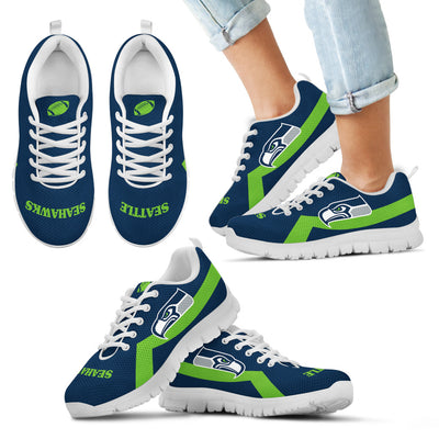 Seattle Seahawks Line Logo Sneakers