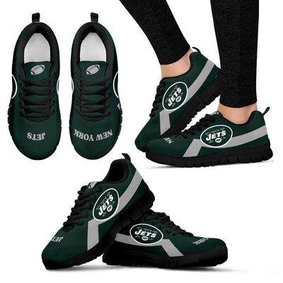 New York Jets Line Logo Sneakers