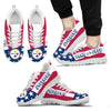 Proud Of American Flag Three Line Pittsburgh Steelers Sneakers