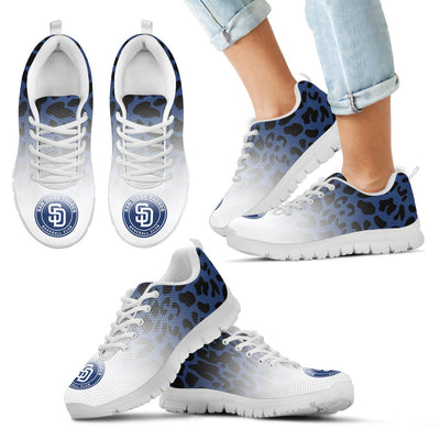 Leopard Pattern Awesome San Diego Padres Sneakers