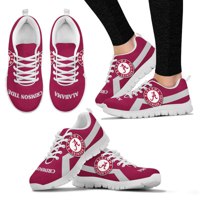 Alabama Crimson Tide Line Logo Sneakers