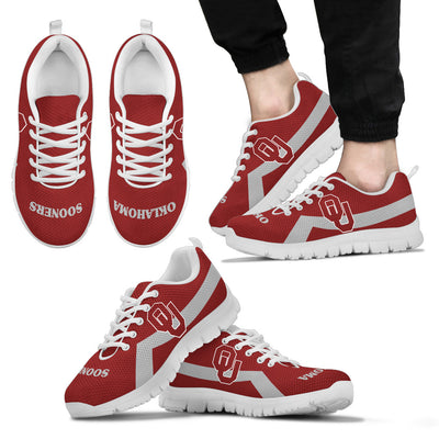 Oklahoma Sooners Line Logo Sneakers