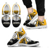 Colorful Unofficial Pittsburgh Penguins Sneakers