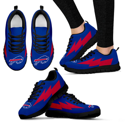 Colorful Buffalo Bills Sneakers Thunder Lightning Amazing Logo