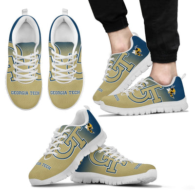 Colorful Unofficial Georgia Tech Yellow Jackets Sneakers