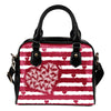 Sweet Romantic Love Frames Atlanta Falcons Shoulder Handbags