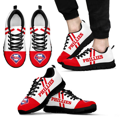 Line Stripe Logo Bottom Philadelphia Phillies Sneakers