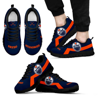 Edmonton Oilers Line Logo Sneakers